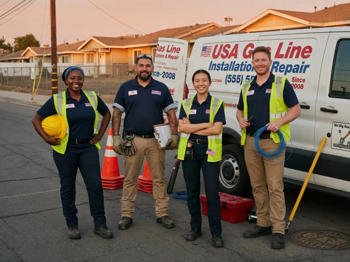 Gas Line Installation company in Worden, IL